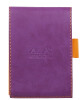 RHODIA Notizblock No. 12, 95 x 130 mm, liniert, violett