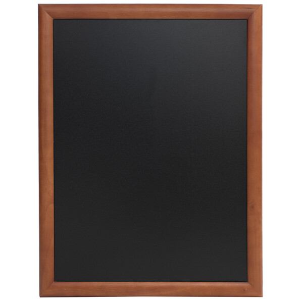 Securit Kreidetafel UNIVERSAL, mit Holzrahmen, dunkelbraun
