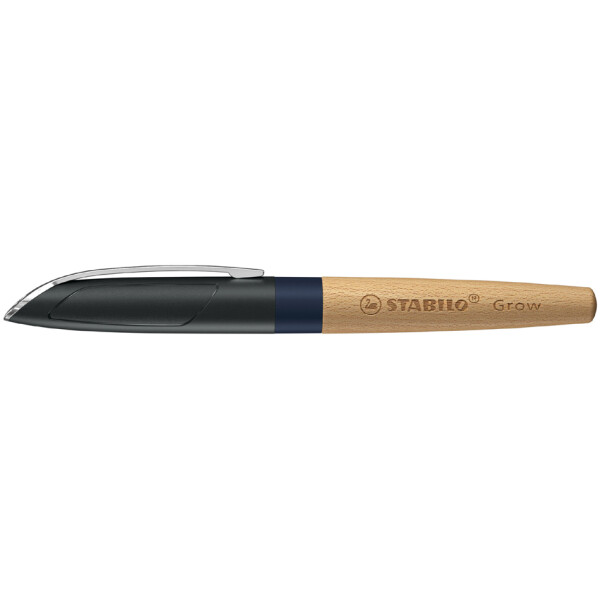 STABILO Füllhalter Grow, blaubeerblau buche