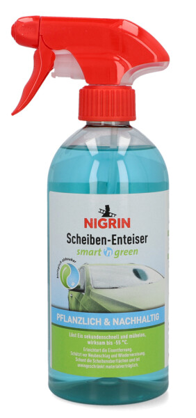 NIGRIN KFZ-Scheiben-Enteiser Smartn Green, 500 ml