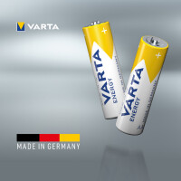 VARTA Alkaline Batterie Energy, Mignon (AA LR6), 4er