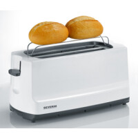 SEVERIN 4-Scheiben-Toaster AT 2234, weiß schwarz
