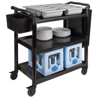 APS Container für Servierwagen READY, 42 Liter, schwarz