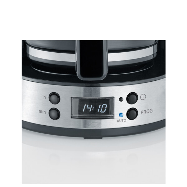 SEVERIN Kaffeemaschine KA 4826, Edelstahl schwarz