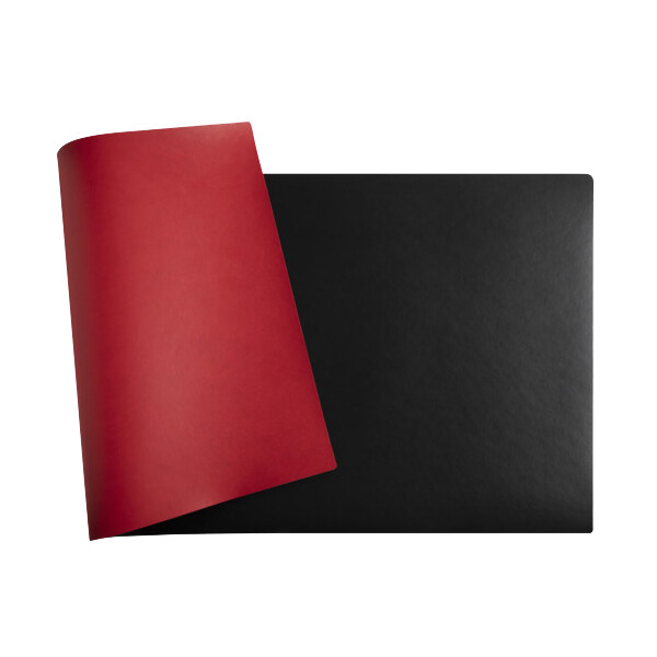 EXACOMPTA Schreibunterlage, 400 x 800 mm, schwarz rot