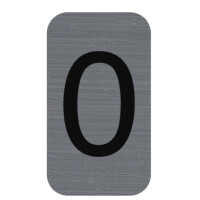 EXACOMPTA Selbstklebeschild Zahl "1", 25 x 44 mm