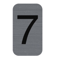 EXACOMPTA Selbstklebeschild Zahl "1", 25 x 44 mm