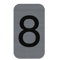 EXACOMPTA Selbstklebeschild Zahl "1", 25 x 44 mm