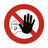 EXACOMPTA Klebeschild Hinweisschild "Betreten verboten"
