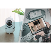 DIGITUS Smarte Full HD PT-Innenkamera mit Auto-Tracking
