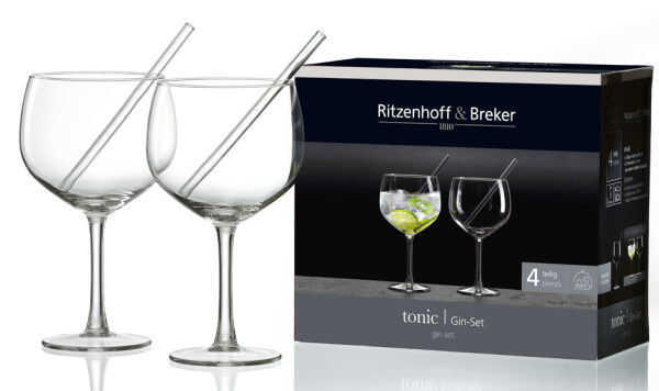 Ritzenhoff & Breker Gin-Set TONIC, 4-teilig