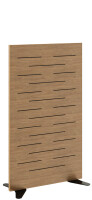 PAPERFLOW Füße für Akustik-Holztrennwand, 2er Set