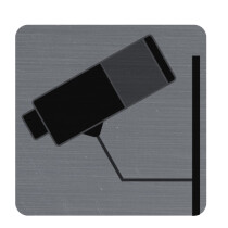 EXACOMPTA Hinweisschild "Kameraüberwacht"