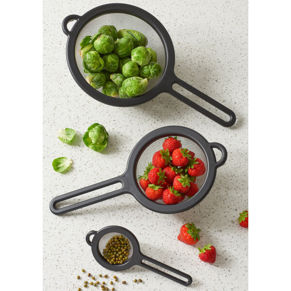 GastroMax K&uuml;chensieb, feinmaschig, Durchm.: 150 mm, schwarz