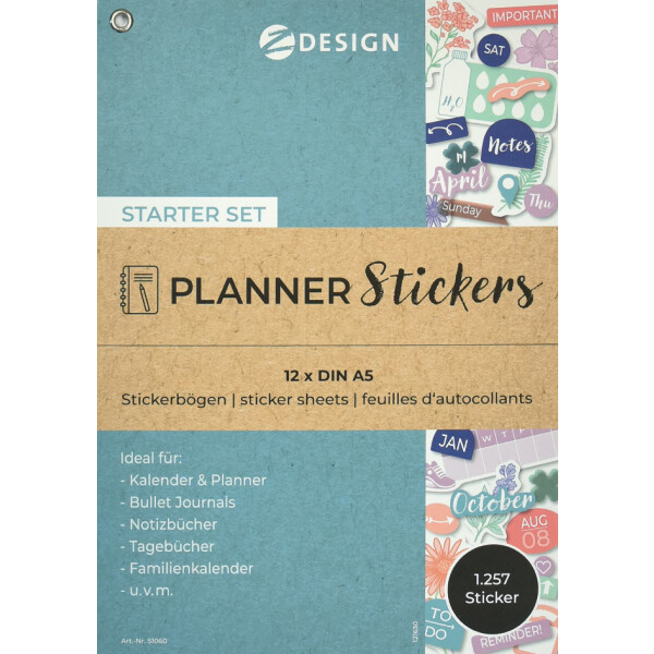 AVERY Zweckform ZDesign Planungs-Sticker "STARTER SET"