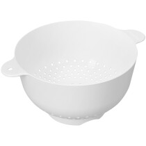 GastroMax Abtropf-Sieb Küchensieb, aus PP, weiß