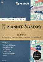 AVERY Zweckform ZDesign Planungs-Sticker "TRACKER...