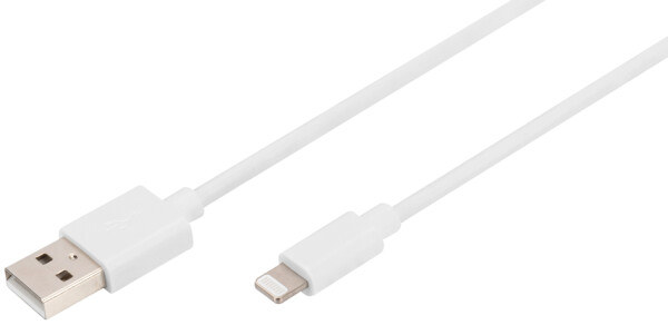 DIGITUS Daten- & Ladekabel, Apple Lightning - USB-A, 0,15 m