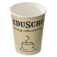 Eduscho Hartpapier-Kaffeebecher "To Go", 0,2 l
