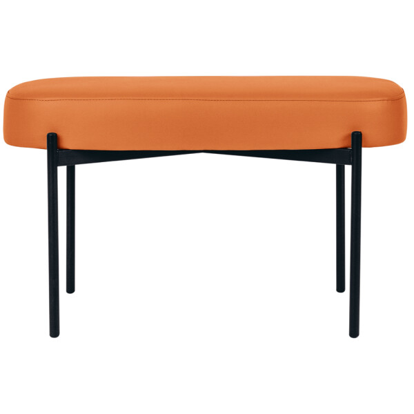 PAPERFLOW Sitzbank GAIA, Größe M, Kunstlederbezug, orange