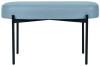PAPERFLOW Sitzbank GAIA, Größe M, Kunstlederbezug, blau