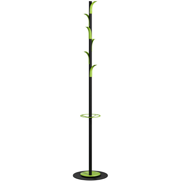 PAPERFLOW Garderobenständer PALM SPRINGS, 6 Haken, weiß