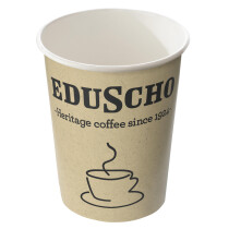 Eduscho Hartpapier-Kaffeebecher "To Go", 0,3 l