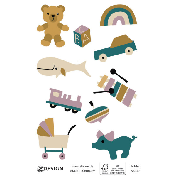 AVERY Zweckform ZDesign Sticker CREATVE "Baby"