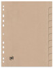 Oxford Karton-Register TOUAREG, blanko, DIN A4, 10-teilig