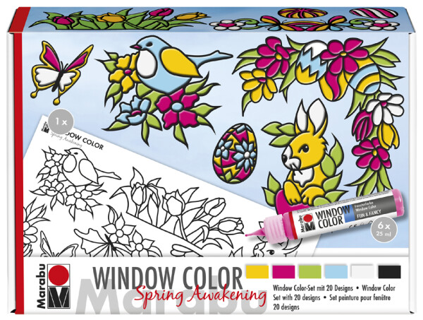Marabu Window Color Fun and Fancy "Spring Awakening"
