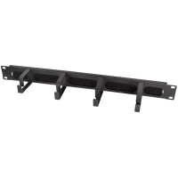 LogiLink 19" Rangierpanel, 1 HE, 4...