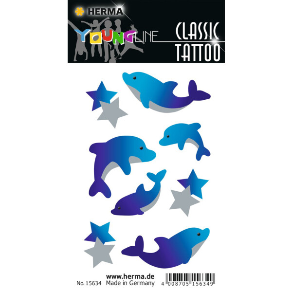 HERMA Tattoo CLASSIC "Delfine"