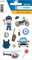 HERMA Sticker DECOR "Polizei", aus Papier