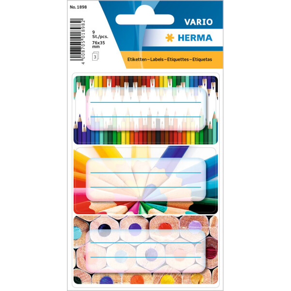 HERMA Buchetiketten VARIO "Pinsel", 76 x 35 mm