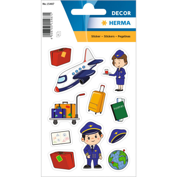 HERMA Sticker DECOR "Pilot", aus Papier