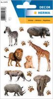 HERMA Sticker DECOR "Afrika Tiere", aus Papier
