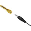 LogiLink Audio-Adapter, 6,35 mm Klinke - 3,5 mm Klinke