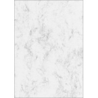 sigel Marmor-Papier-Set, A4, 90 g qm, Feinpapier, sortiert