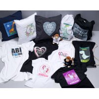 HERMA T-Shirt Transferfolie, DIN A4, dunkle Textilien, weiß