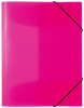 HERMA Eckspannermappe, aus PP, DIN A3, neon-pink