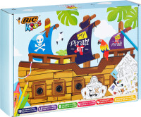 BIC KIDS Zeichenset "Meine Piraten-Box", 47-teilig
