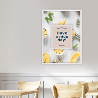 EUROPEL Plakatrahmen Premium+, DIN A4, weiß