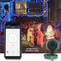 LogiLink Wi-Fi Smart Plug Outdoor Adapterstecker, 1-fach