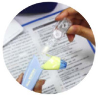 Pentel Mehrweg-Korrekturroller KNOKY, 5 mm x 6 m, grün