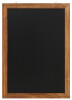 EUROPEL Kreidetafel mit Holzrahmen, 600 x 840 mm, schwarz