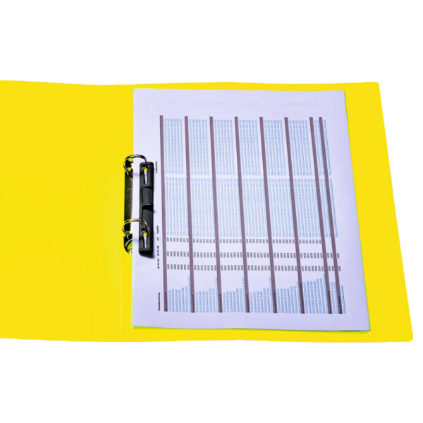 HERMA Ringbuch, DIN A4, 2-Ring, neon-gr&uuml;n