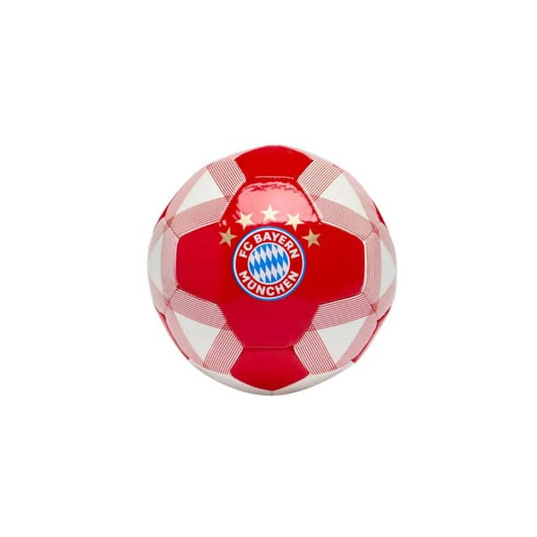 FC BAYERN MÜNCHEN Mini-Fußball Logo rot weiß