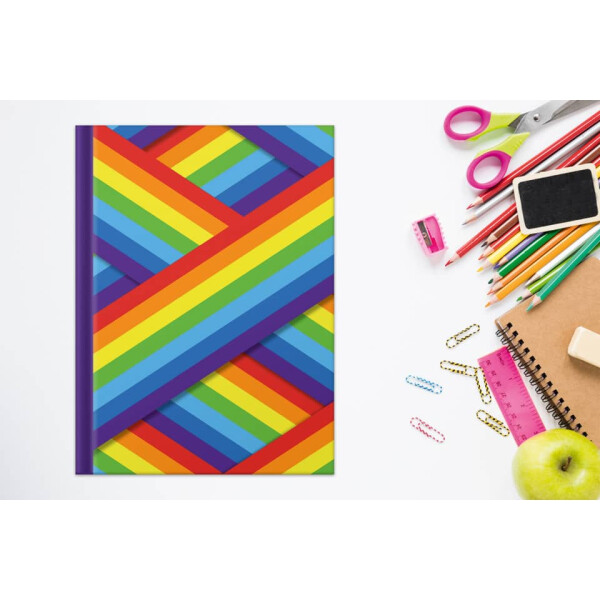 RNK Notizbuch "Colorful Life", A4, 96 Blatt, blanko 46806