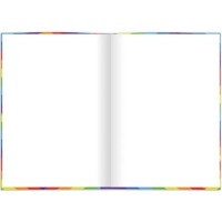 RNK Verlag Notizbuch A4 96Blt blanko Colorful Life