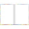 RNK Verlag Notizbuch A4 96Blt blanko Colorful Life